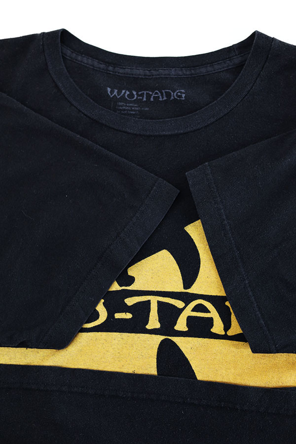 Used 10s WU-TANG Official Graphic Black T-Shirt Size XL  