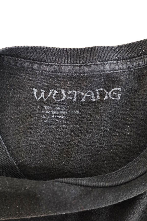 Used 10s WU-TANG Official Graphic Black T-Shirt Size XL  