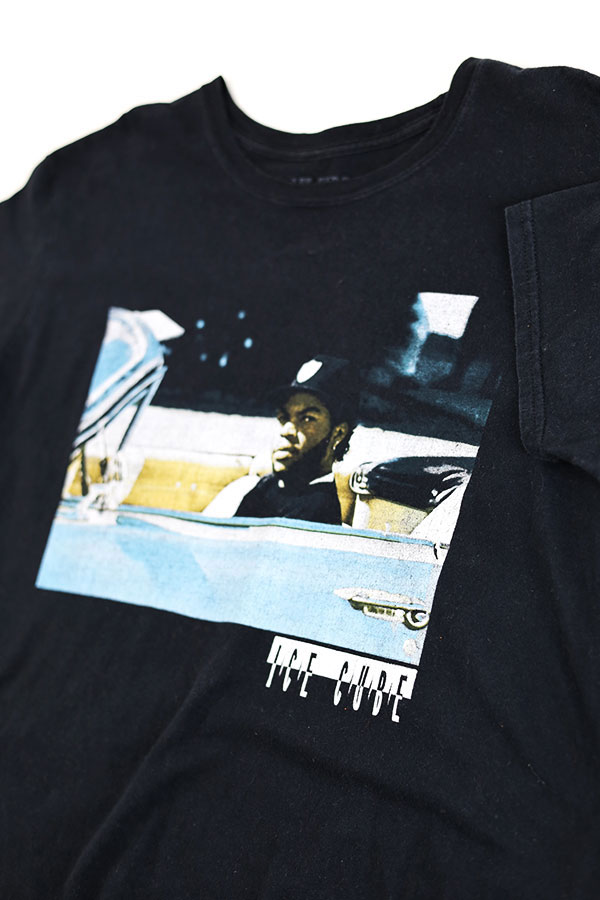 Used 10s ICE CUBE Photo Graphic T-Shirt Size XL 