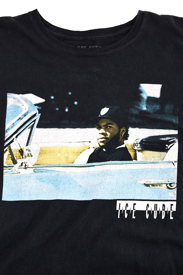 Used 10s ICE CUBE Photo Graphic T-Shirt Size XL 