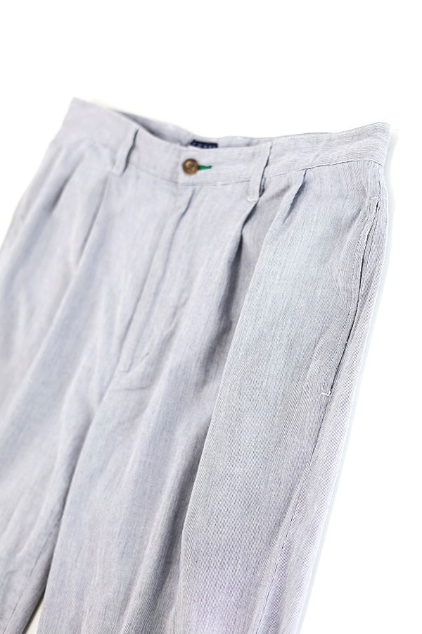 Used 90s Tommy Hilfiger Seersucker Stripe Wide Pants Size W34 L30 