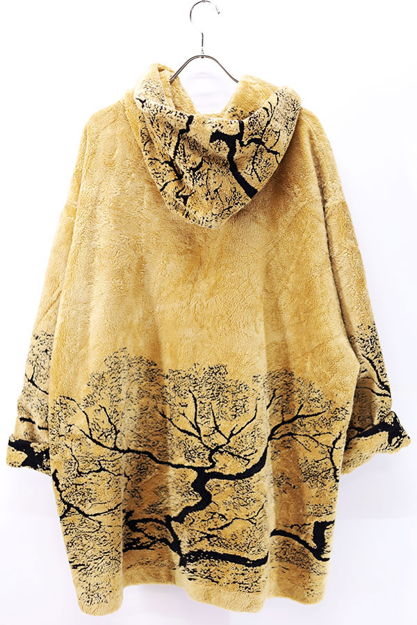 Used Womens 80s-90s DENALI Fleece Middle Cape Coat Size Free 