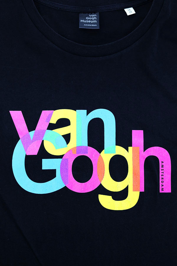 Used 00s Vincent Van Gogh Color Graphic T-Shirt Size M 