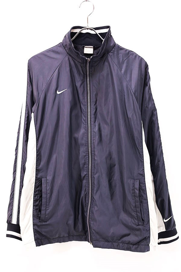 Used 00s Nike Monotone Soft Shell Nylon Jacket Size L 
