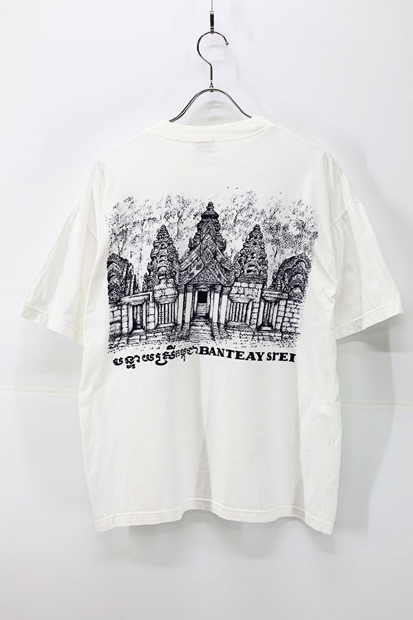 [40%OFF]Used 90s CAMBODIA BANTEAY SREI Both Graphic T-Shirt Size XL  