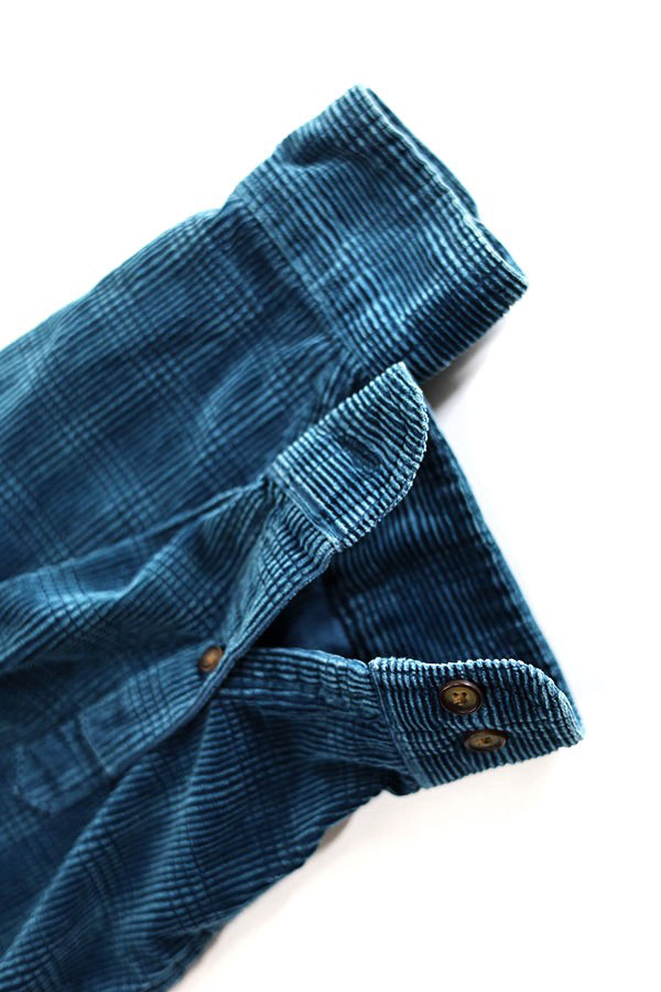 Used 90s RED HEAD Turquoise Corduroy BD Shirt Size M ����