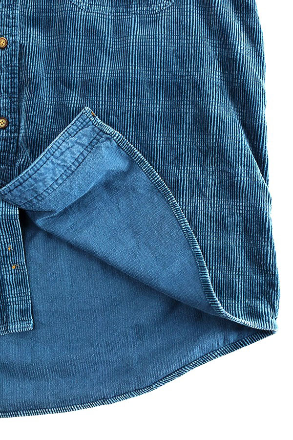 Used 90s RED HEAD Turquoise Corduroy BD Shirt Size M ����