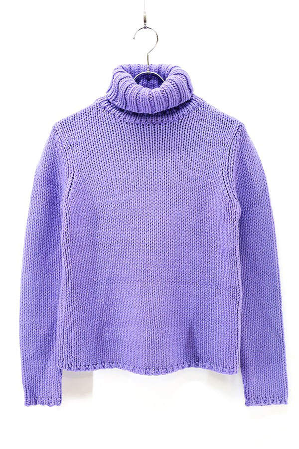 Used Womens -00s GAP Lavender Turtle Neck Knit Size S 古着