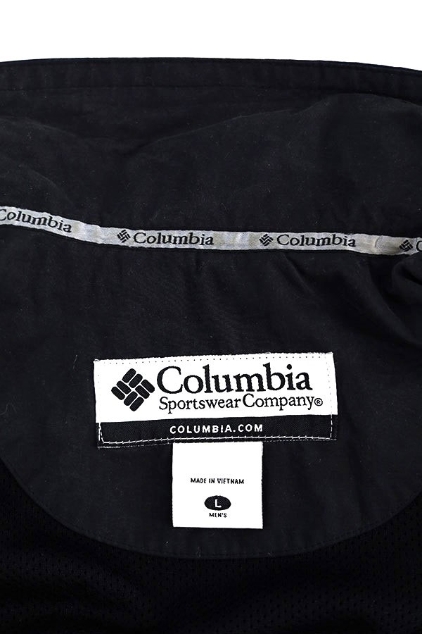 Used 00s Columbia Navy Fake Suede Blouson Jacket Size L 