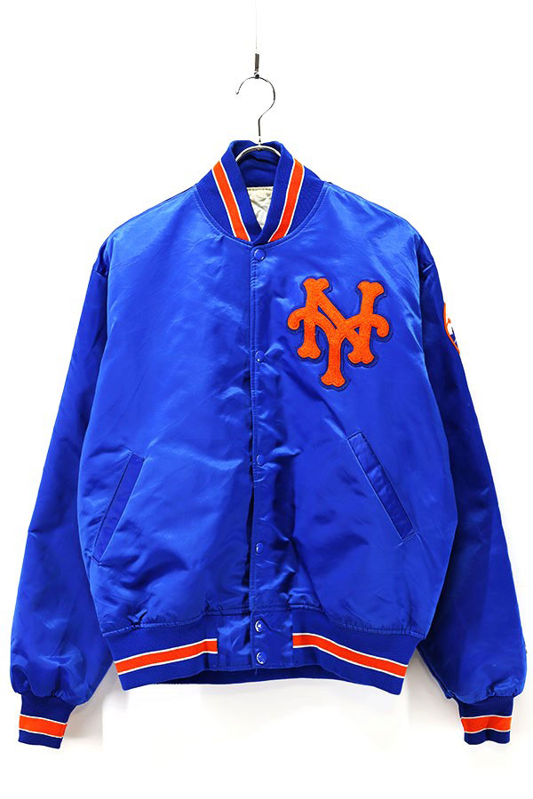 Used 90s USA STARTER MLB NY NETS Nylon Blouson Jacket Size L 