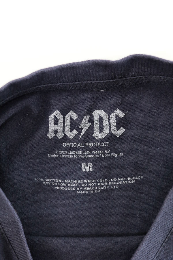 Used 00s ACDC Rock T-Shirt Size M 