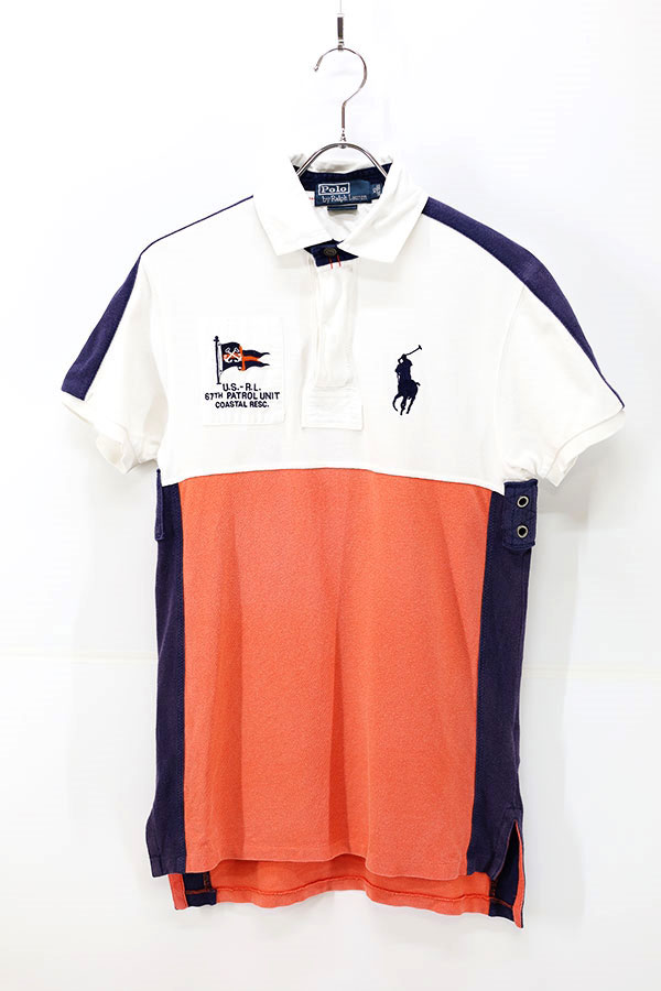 Used 00s POLO Ralph Lauren Flag Pony Polo Shirt Size XS 