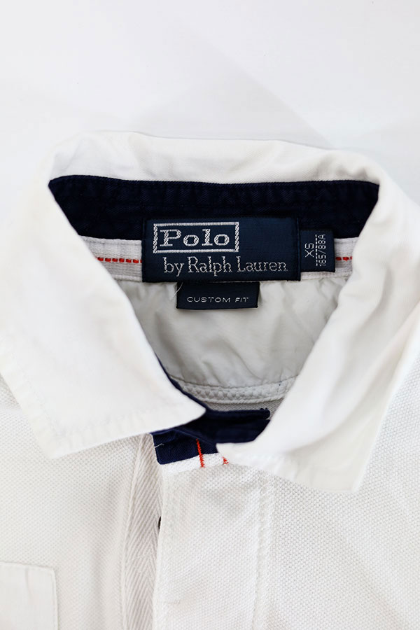 Used 00s POLO Ralph Lauren Flag Pony Polo Shirt Size XS 