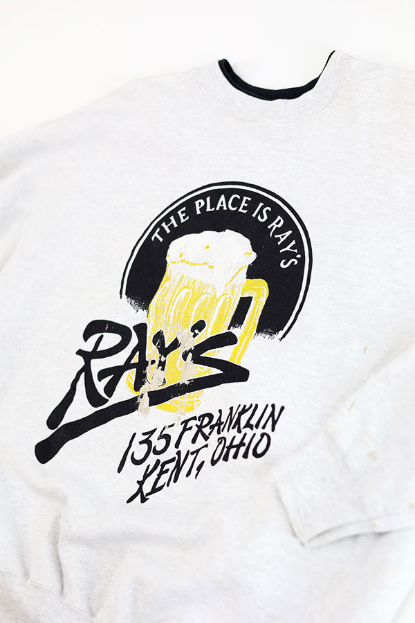 Used 90s USA Rays Beer Bar Graphic Sweat Size XL 