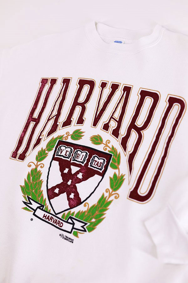 Used 90s USA DISCUS HARVARD College Graphic Sweat Size XL 