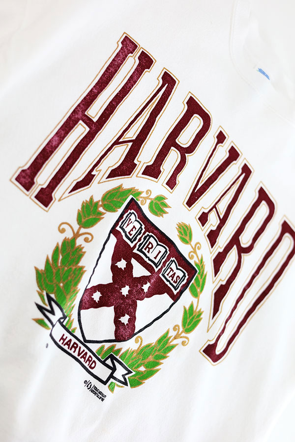 Used 90s USA DISCUS HARVARD College Graphic Sweat Size XL 