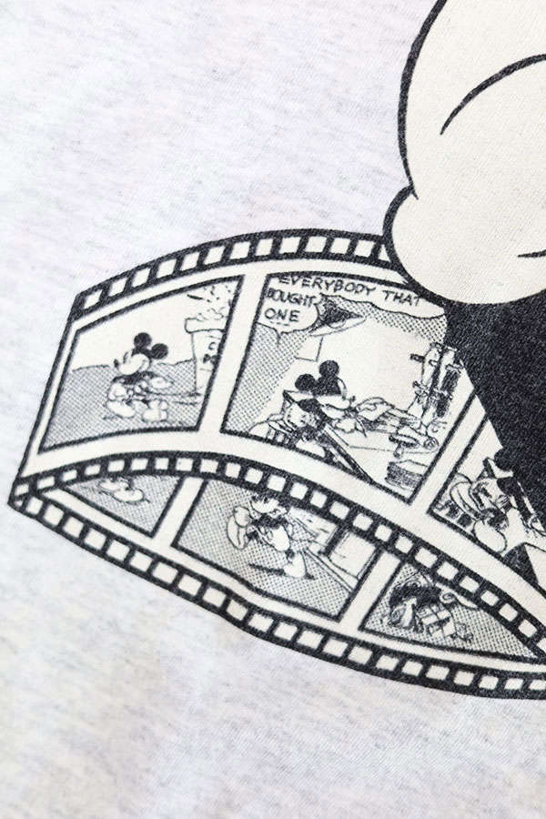 Used 90s USA Disney Mickey Film Character Graphic T-Shirt Size L 