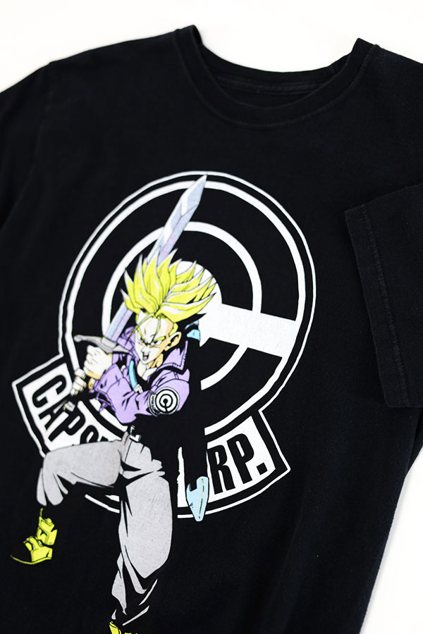 Used 00s DRAGON BALL Z TRUNKS Character Graphic T-Shirt Size M 