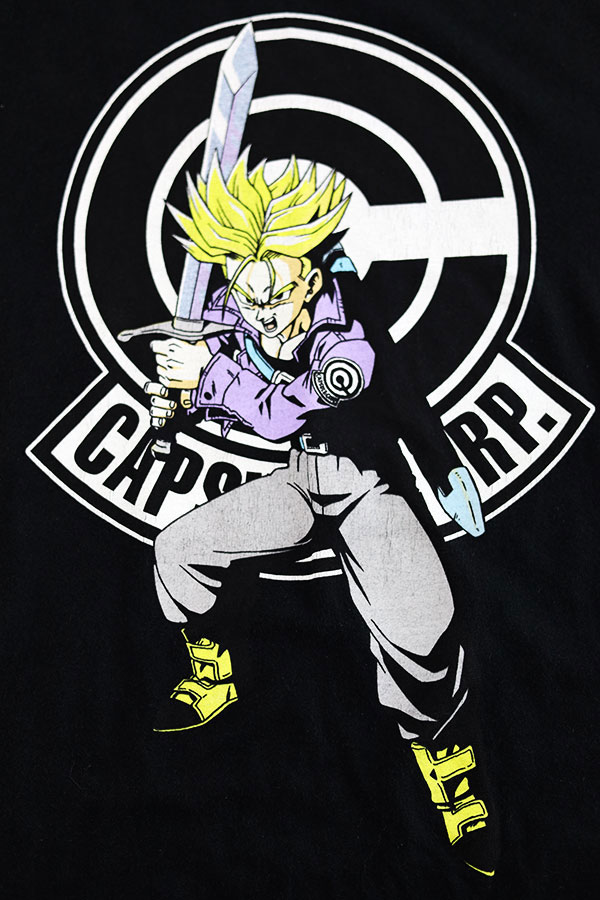 Used 00s DRAGON BALL Z TRUNKS Character Graphic T-Shirt Size M 