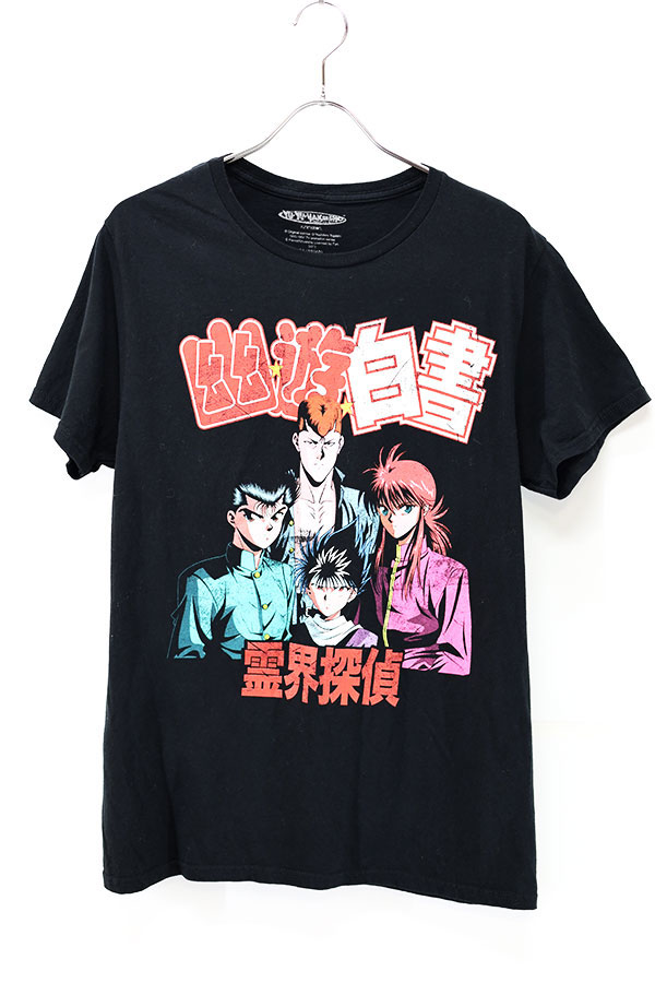 Used 00s YU YU HAKUSHO ͩͷ Character Graphic T-Shirt Size M 