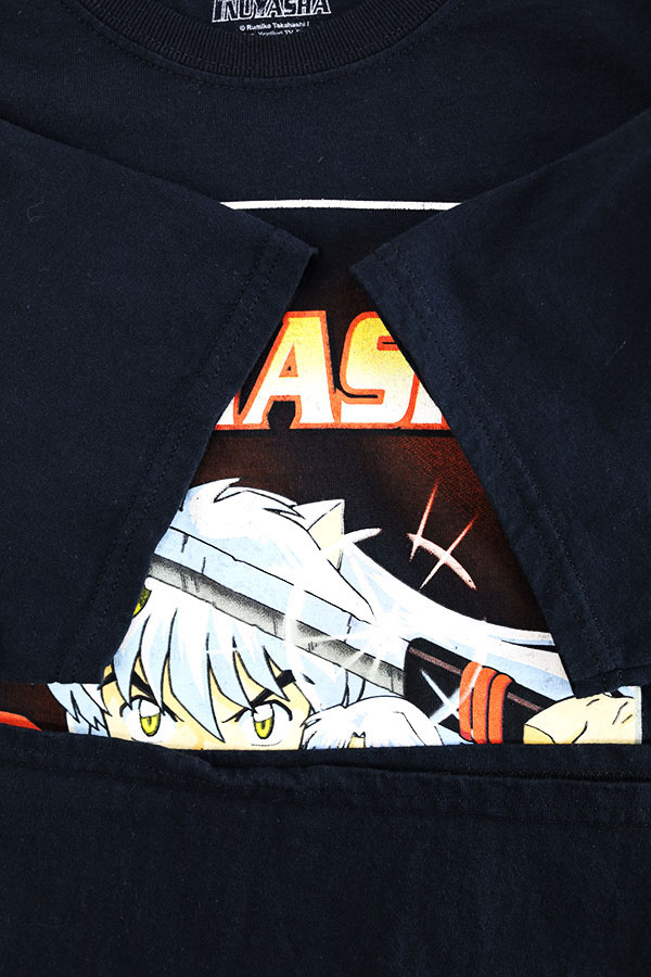 Used 00s INUYASHA 뺵  Big Character Graphic T-Shirt Size M 