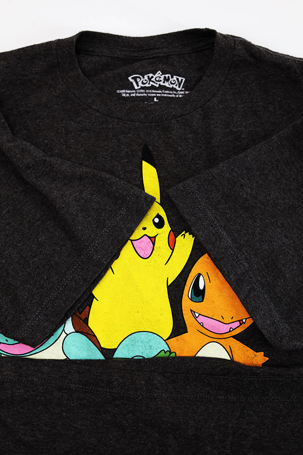 Used 00s POKEMON Character Graphic T-Shirt Size L 