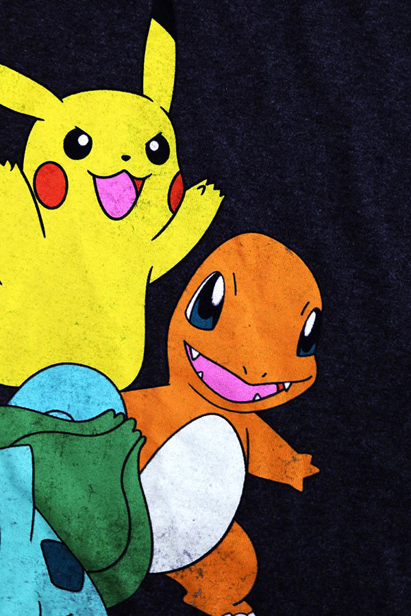 Used 00s POKEMON Character Graphic T-Shirt Size L 