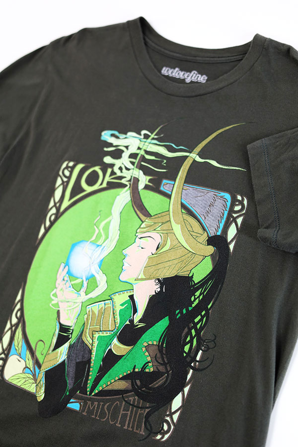 Used 00s MARVEL Loki Character Graphic T-Shirt Size L 