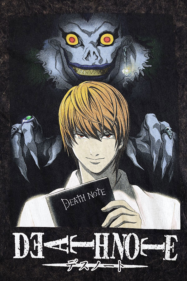 Used 00s DEATH NOTE  Character Graphic T-Shirt Size M 