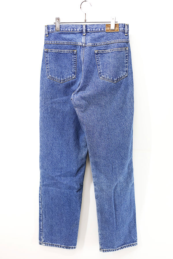 Used 90s LL Bean Flannel Liner Denim Pants Size W31 L31 