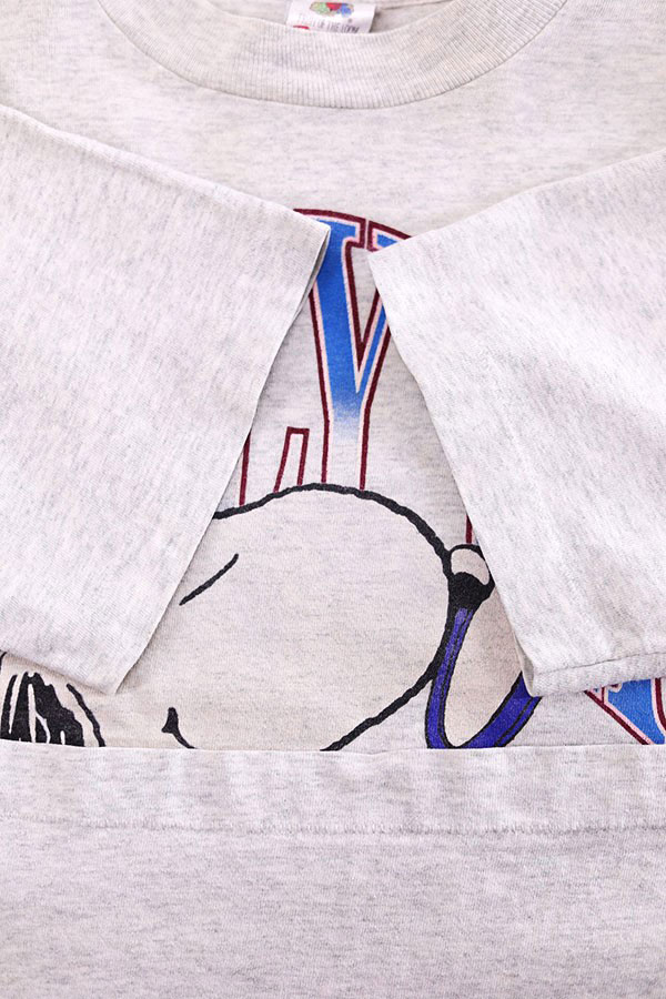 Used 90s USA SNOOPY Character Graphic T-Shirt Size L 
