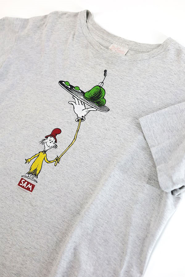 Used 90s USA Dr.Seuss Character Graphic T-Shirt Size L 
