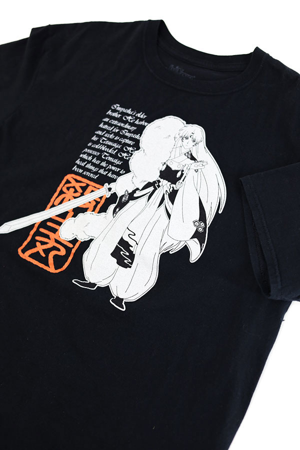 Used 00s INUYASHA 殺生丸 Character Graphic T-Shirt Size XL 古着 ...