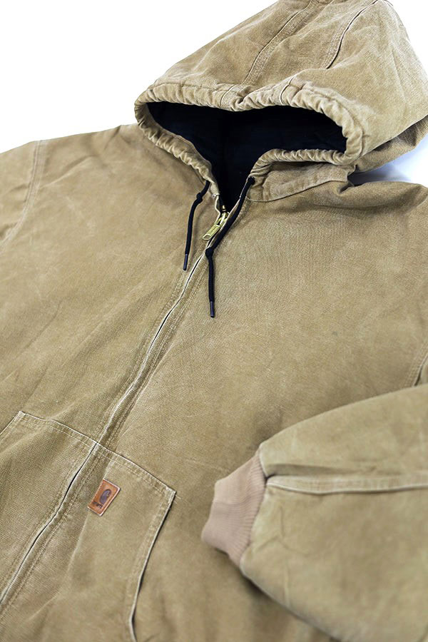 Used 90s Carhartt Heavy Cotton Active Parka Jacket Size 5XL 