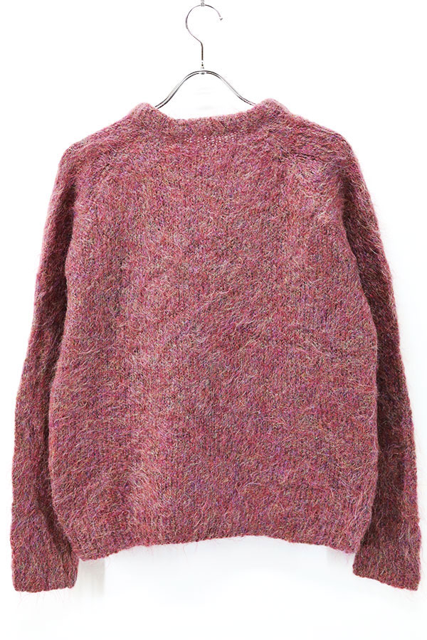 Used Womens 80s Unknown Mix Color Shaggy Knit SIze L  