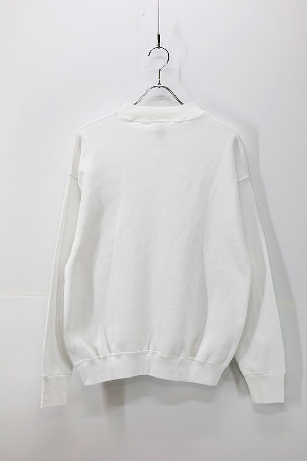 Used 00s FRUIT OF THE LOOM White Solid Sweat Size M 