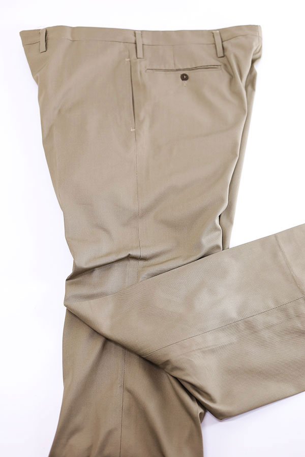 Dead Stock 70s Italian Army EI Chino Trousers Pants Size W38 L30 