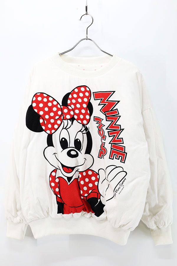 Used 80s Unknown Minnie Mouse Official Reversible Sweat Size XL  