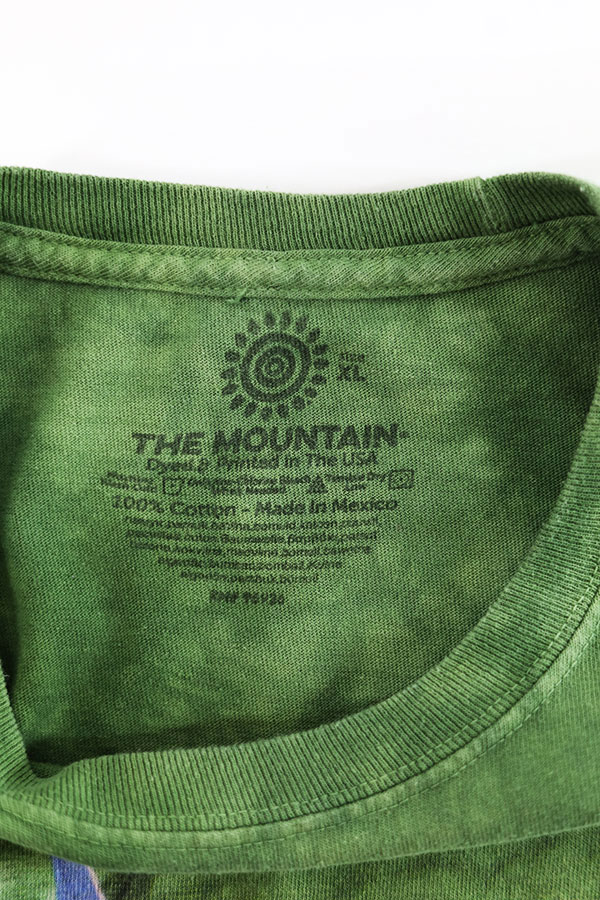 Used 00s USA THE MOUNTAIN Fairy Art Graphic Tie dye T-Shirt Size XL 