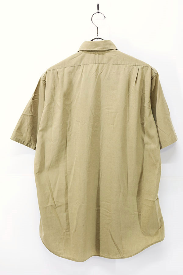 Used 70s USA USMC Military Utility S/S Shirt Size XL  