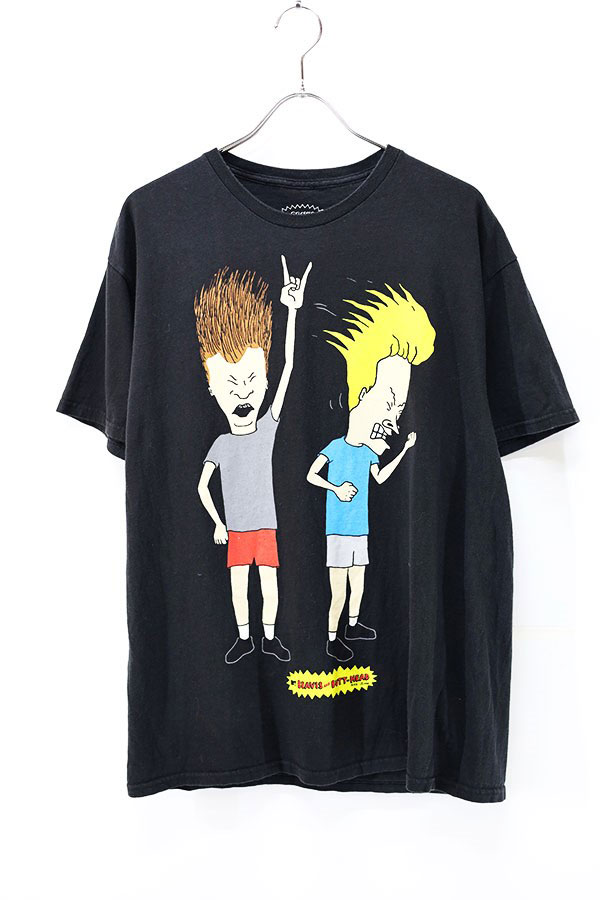 Used 00s MTV BEAVIS BUTT-HEAD Graphic T-Shirt Size L 古着 - ear used clothing