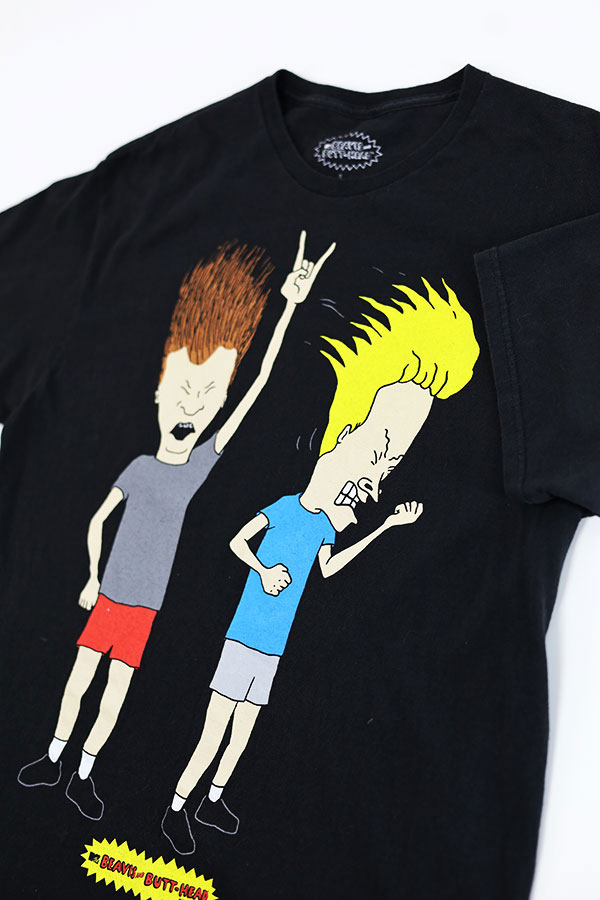 Used 00s MTV BEAVIS BUTT-HEAD Graphic T-Shirt Size L 
