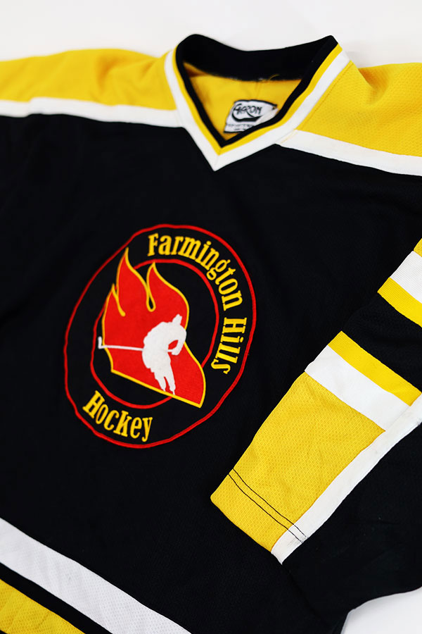Used 90s USA CHARON Farmington Hills Hockey Shirt Size XL  