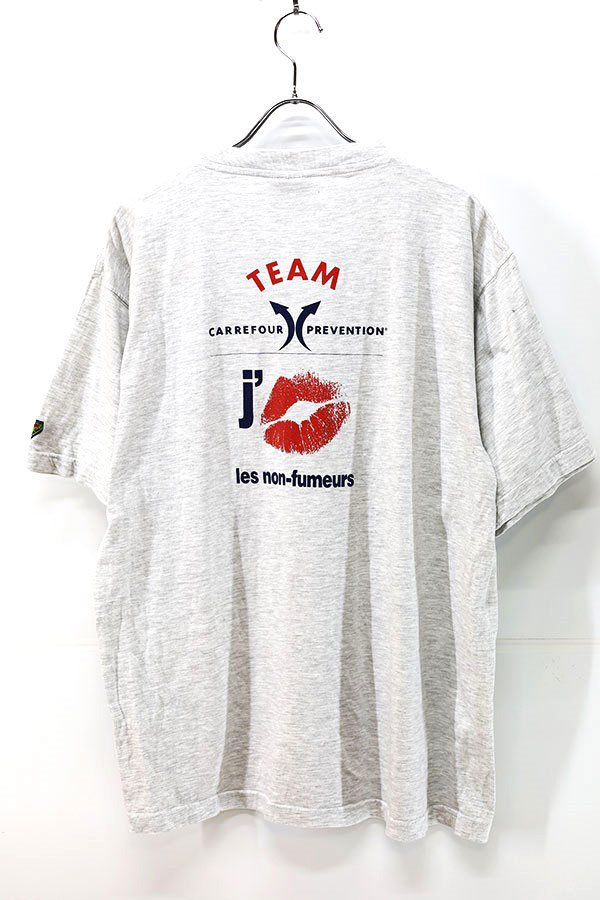Used 90s DAKAR 95 Kiss Mark Both Graphic T-Shirt Size XL  