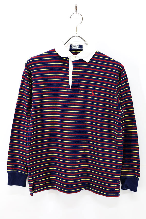Used Kids 90s Ralph Lauren Rugby Shirt Size 10 ʾ 