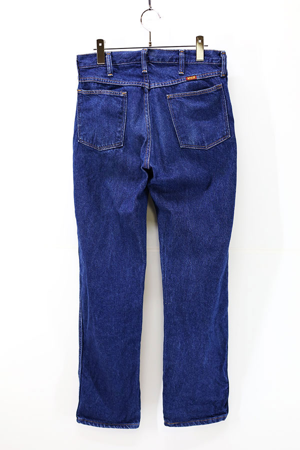 Used 90s USA RUSTLER Blue Denim Pants Size W31 L31 