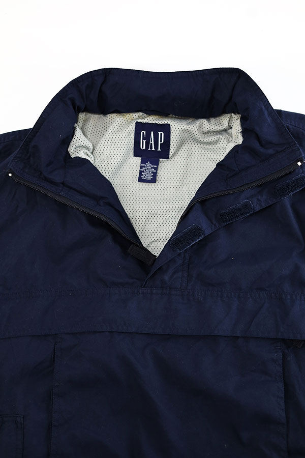 Used 00s GAP Fake Suede Gimmick Anorak Jacekt Size L 
