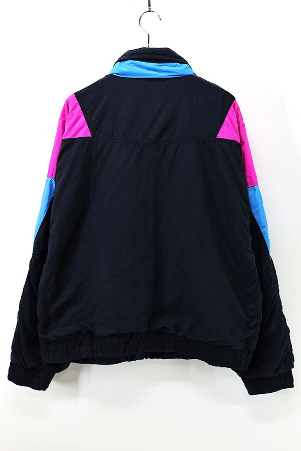 Used 90s USA Tempco Neon Color Nylon Jacket Size XL  