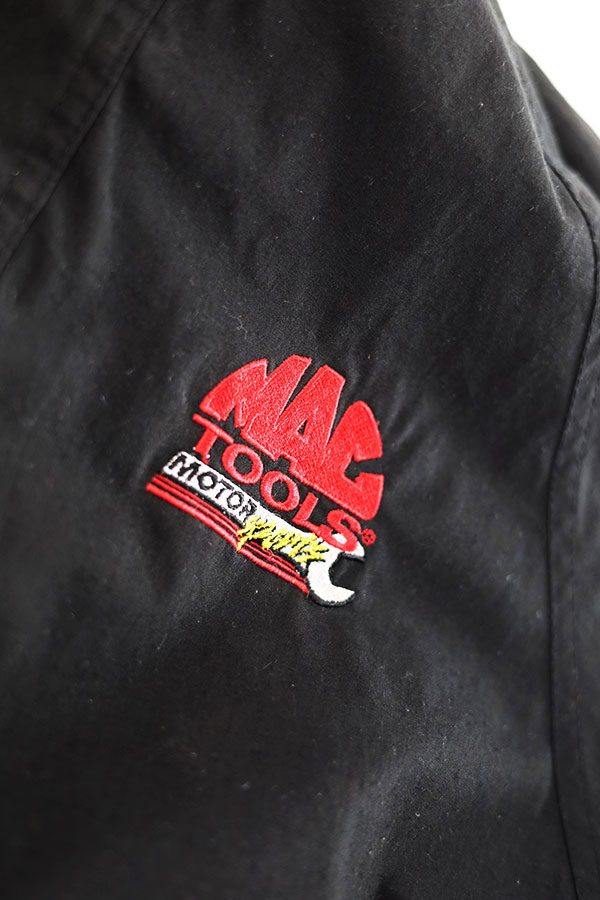 Used 90s MAC TOOLS Multi Color 2way Design Jacket Size M 