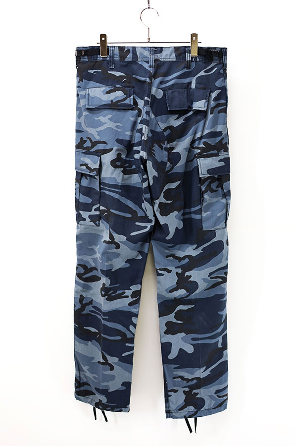 Used 00s ROTHCO Navy Camo BDU Cargo Pants Size W31 L32 